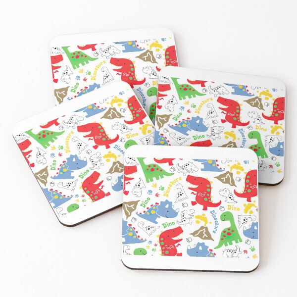 Item preview, Colorful Dinosaur Seamless Pattern, Dinosaur Seamless Pattern Design designed and sold by graphic-genie.