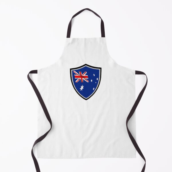 Item preview, Australian shield flag designed and sold by P-I-R.