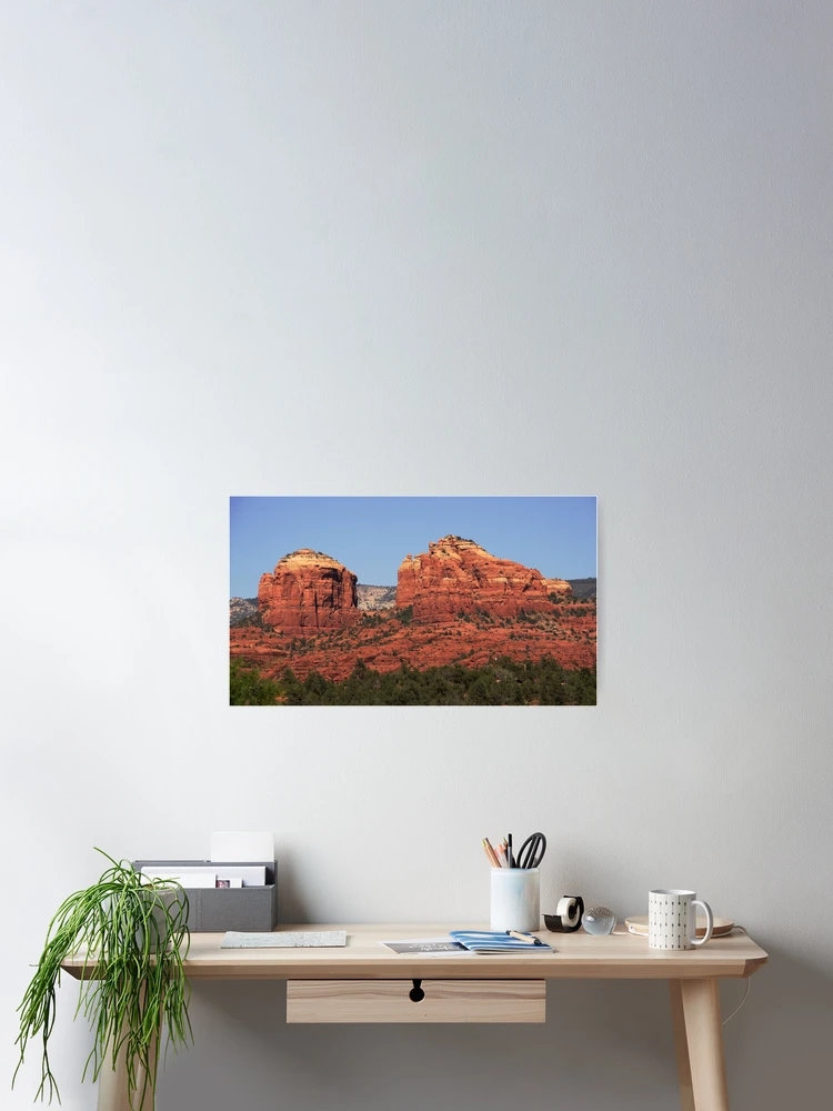 Thumbnail 2 of 3, Poster, Red Rocks designed and sold by Janet Gosselin.