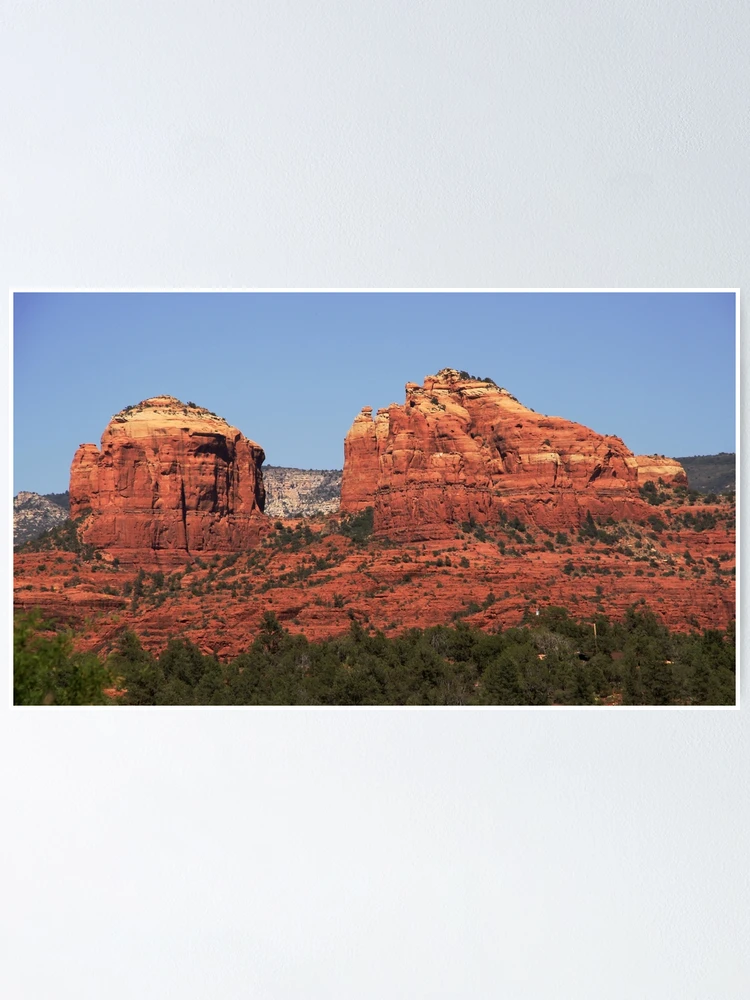 Thumbnail 1 of 3, Poster, Red Rocks designed and sold by Janet Gosselin.
