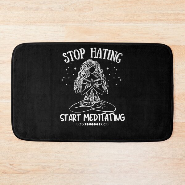 Item preview, Stop Hating Start Meditating   designed and sold by seauEashan.