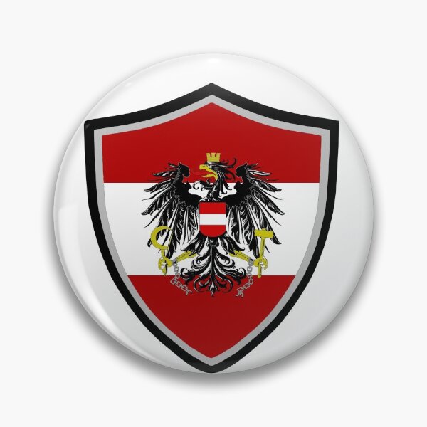 Item preview, Austrian flag-coat of arms designed and sold by P-I-R.