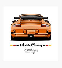 GT3 (orange) Photographic Print