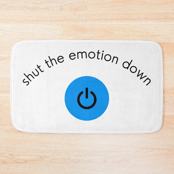 Item preview, shut the emotion down, anxiety disorder designed and sold by Amalzaki.