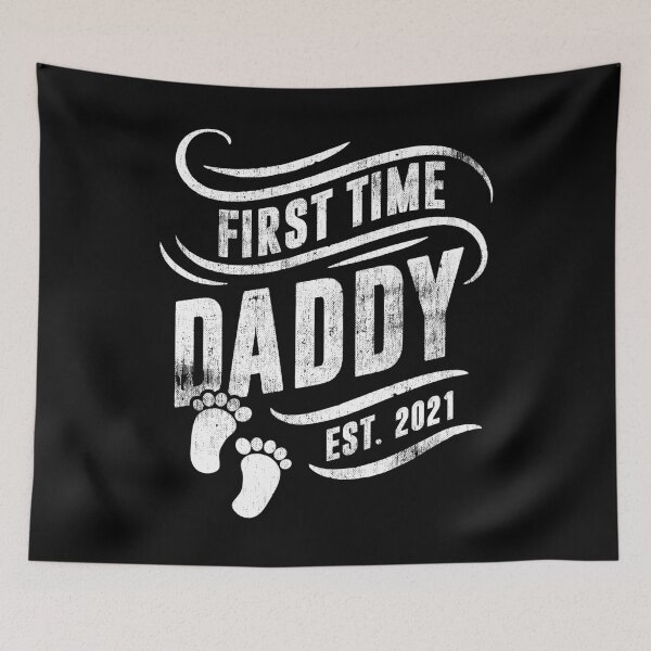 Item preview, New Dad Announcement First Time Daddy 2021 designed and sold by elisamarez97.