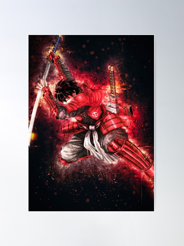 Hijikata Toshizo Drifters Anime Girl Fanart Poster for Sale by Spacefoxart