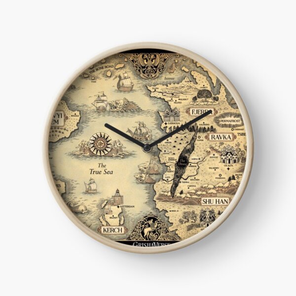 Item preview, Colored Grishaverse Map (Shadow and Bone map)  designed and sold by Sumeya Qynn.