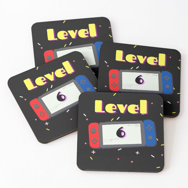 Item preview, Level 6 Birthday Shirt Boy 6 Years Old Video Games Gifts T-Shirt designed and sold by Yanatip Somsak.
