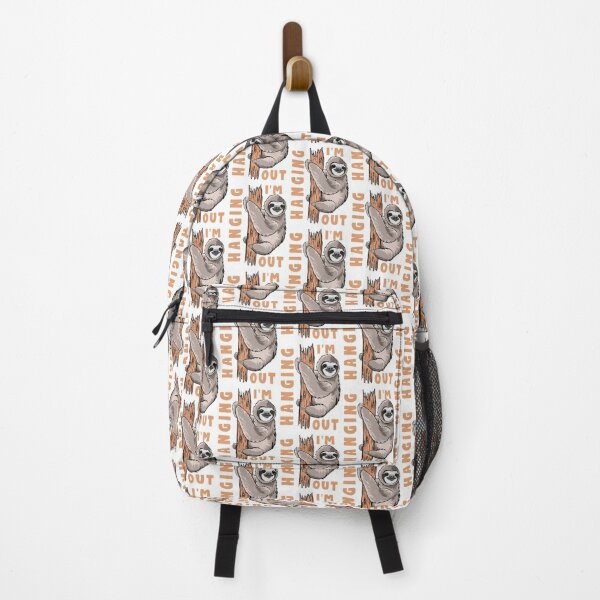 Under One Sky Sloth Monkey Mini Backpack Travel Gym Bag Purse