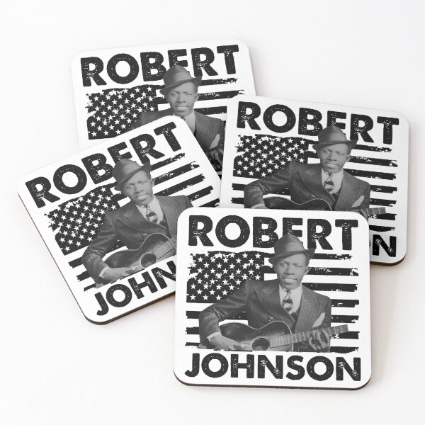 Item preview, Retro American Flag Robert Johnson Music Gift designed and sold by DaviesstaceyTom.