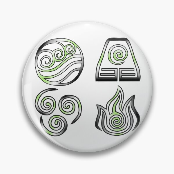 Item preview, Four Elements Agender Pride  designed and sold by Fandom-Finesse.