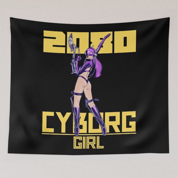 Item preview, Cyborg Girl designed and sold by magna-aranea.