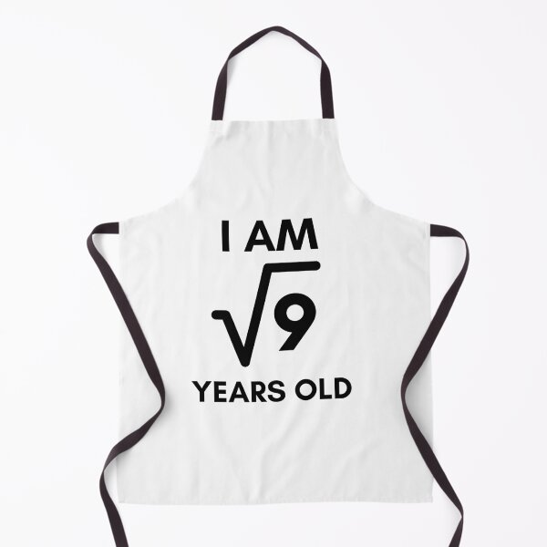 Item preview, Square Root 9, 3 años ฺ Camiseta de regalo de cumpleaños designed and sold by GBB1995.