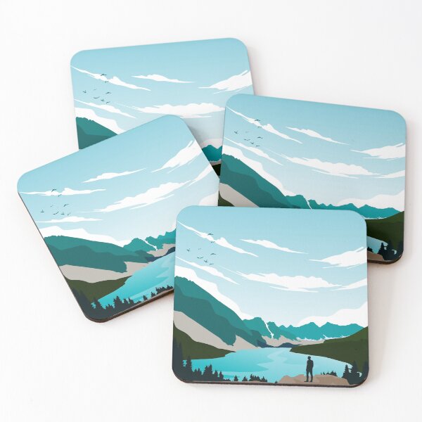 Item preview, Banff National Park Vintage Minimal Retro Nature Travel Poster designed and sold by Stadify.