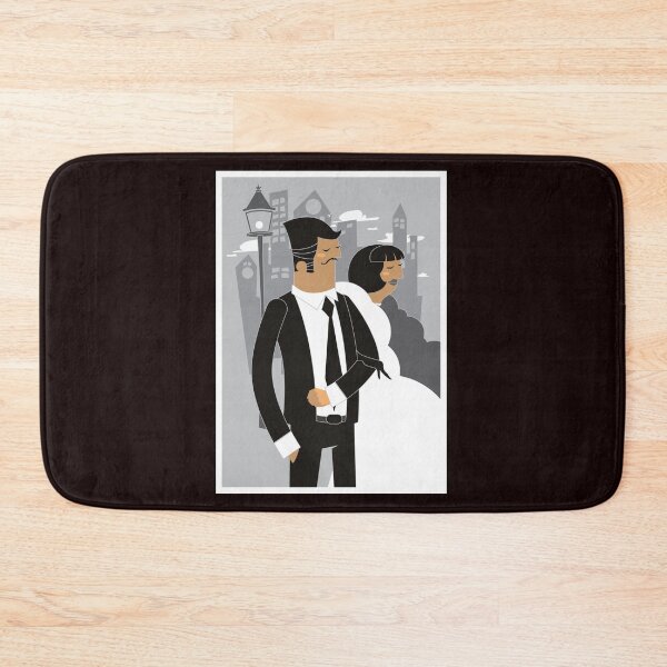 Item preview, Art Deco Poster Style Design Date Couple designed and sold by fredgarden8.