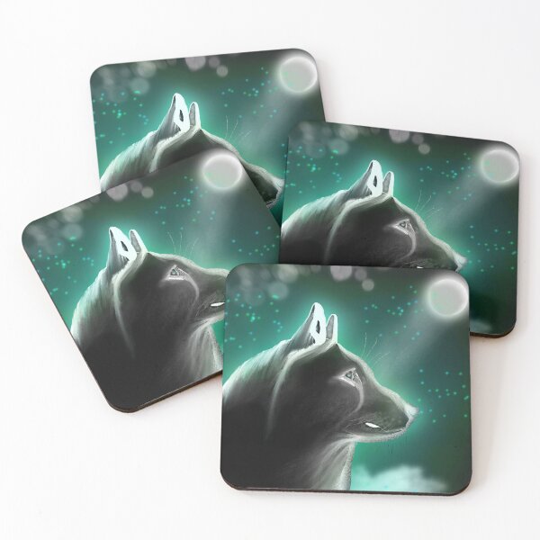 Item preview, Wolf with fireflies designed and sold by dane0102.