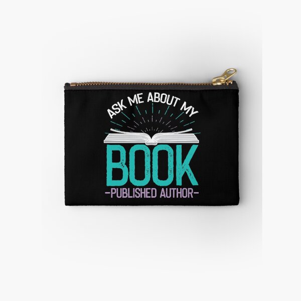 Item preview, Funny Book Author Pun designed and sold by Myshelter.