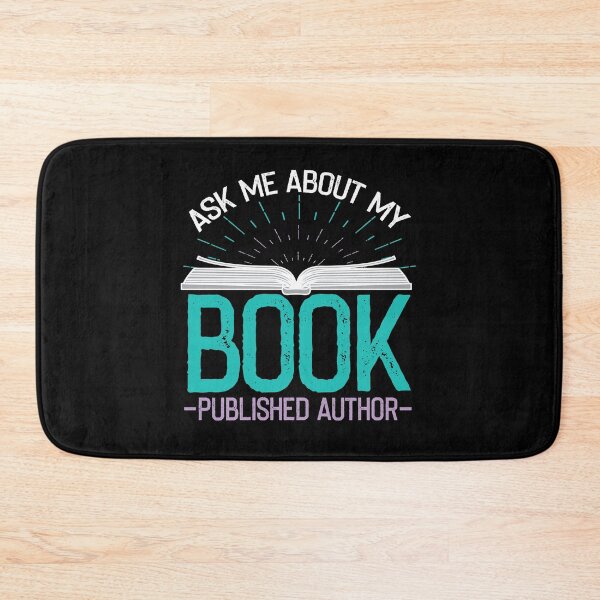 Item preview, Funny Book Author Pun designed and sold by Myshelter.