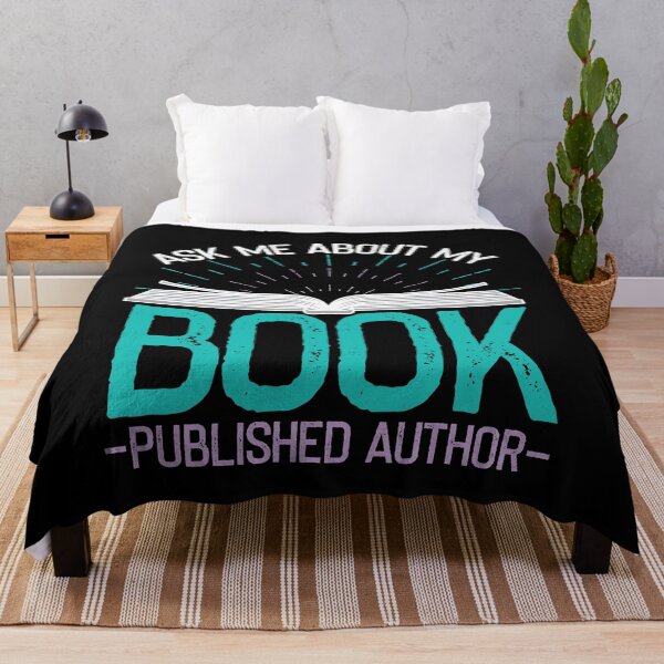 Item preview, Funny Book Author Pun designed and sold by Myshelter.