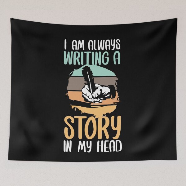 Item preview, Funny Book Author Pun designed and sold by Myshelter.