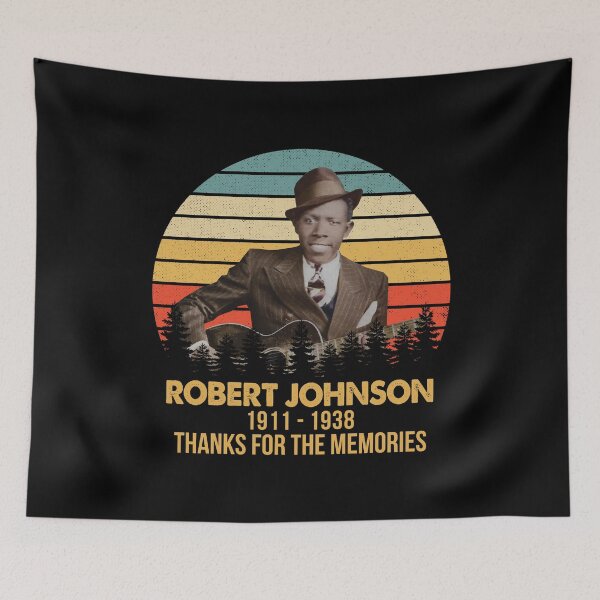 Item preview, Legend Never Die Robert Johnson Retro Thanks For The Memories designed and sold by DaviesstaceyTom.