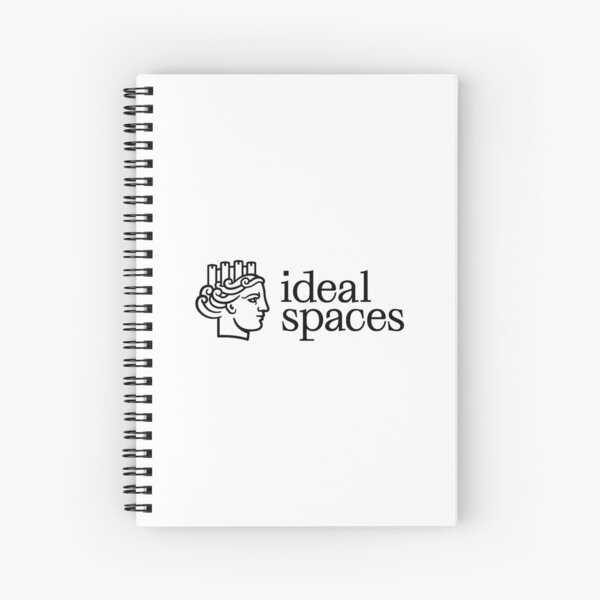 Ideal Spaces Working Group_Logo Spiral Notebook