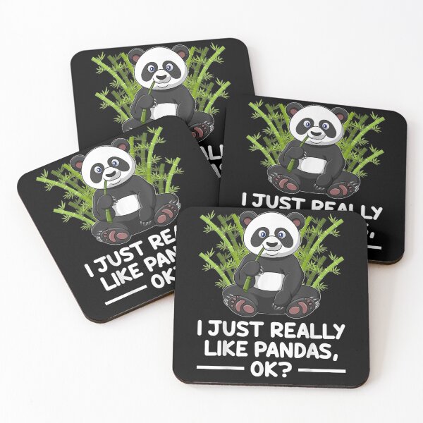 Item preview, I Just Really Like Pandas Ok Funny Cute Panda Gift  designed and sold by suzanso.