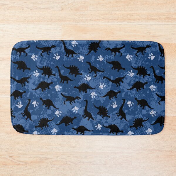 Item preview, Blue Dinosaur Seamless Pattern, Dinosaur Seamless Pattern Design designed and sold by graphic-genie.