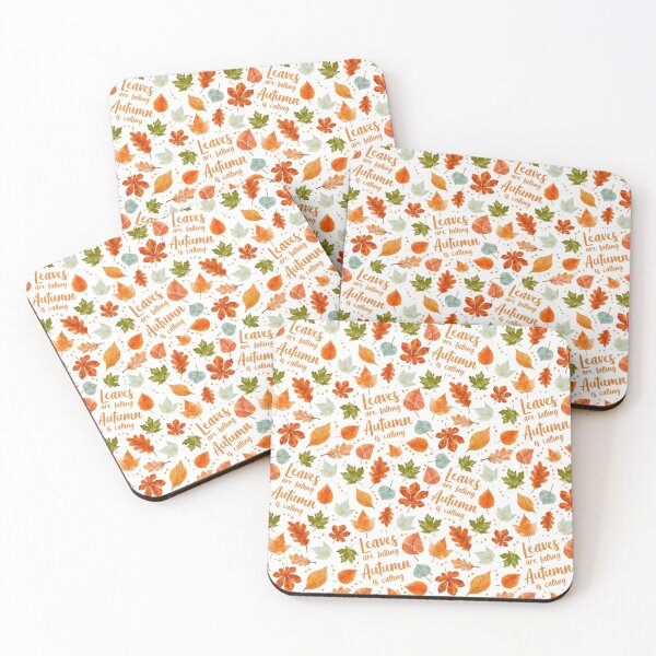 Item preview, Leaves are Falling Autumn is Calling designed and sold by KrisInStitches.