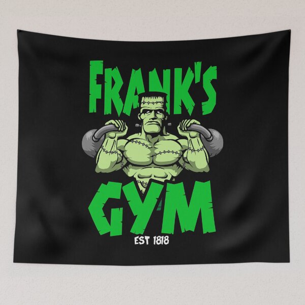 Item preview, Frankenstein Kettlebell Fitness Gym Halloween Workout designed and sold by GrandeDuc.