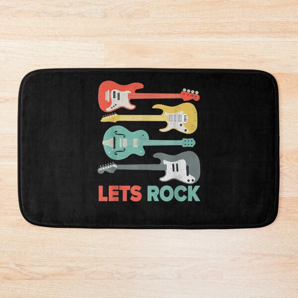 Item preview, Lets Rock I Rock N Roll Guitar Retro Musician Gift  designed and sold by suzanso.