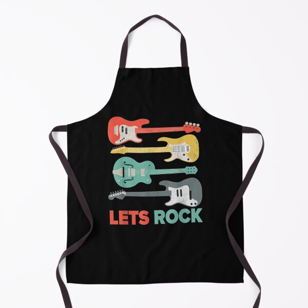 Item preview, Lets Rock I Rock N Roll Guitar Retro Musician Gift  designed and sold by suzanso.