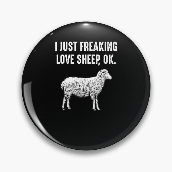 Item preview, I Just Freaking Love Sheep Ok Cute Animal Gift  designed and sold by suzanso.