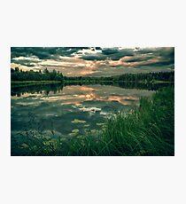 Fire In Water Photographic Print