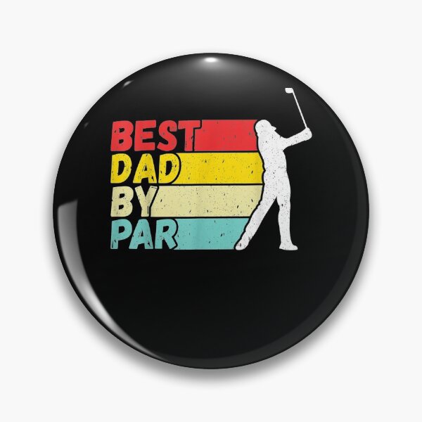 Item preview, Mens Best Dad By Par Golf Team Golf Player Vintage Retro Daddy Gift  designed and sold by suzanso.