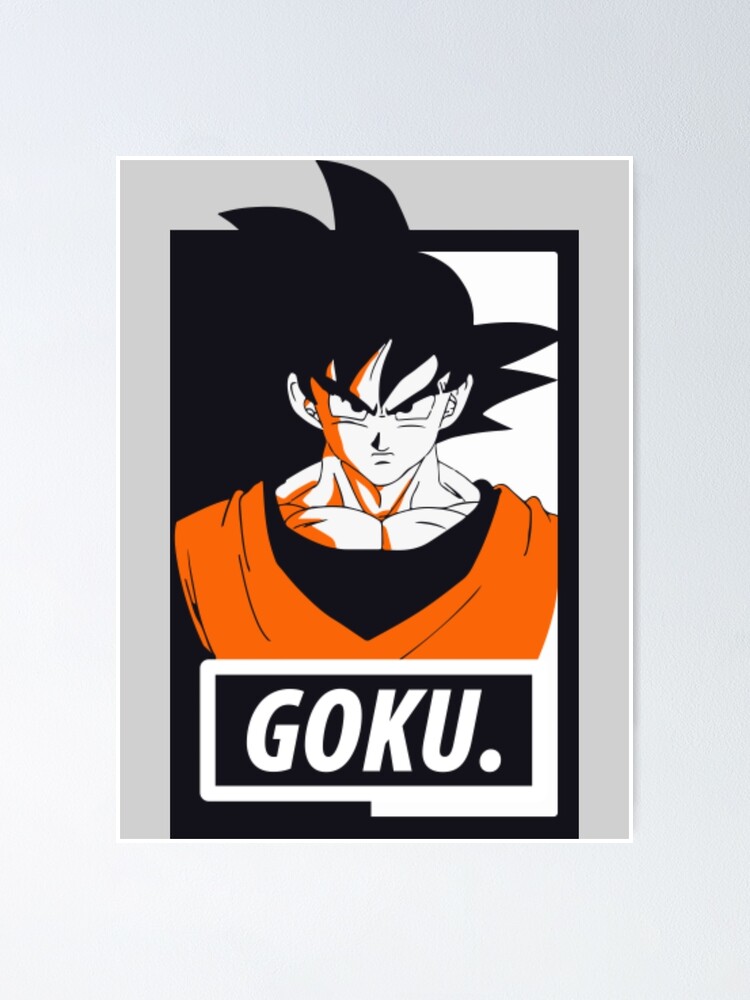 Goku Drip On The Street Poster for Sale by Nodali