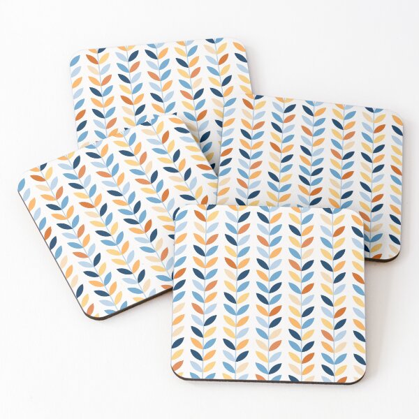 Item preview, 6-501-1, Orange & Blue, Random shapes, designed and sold by TanyDi.