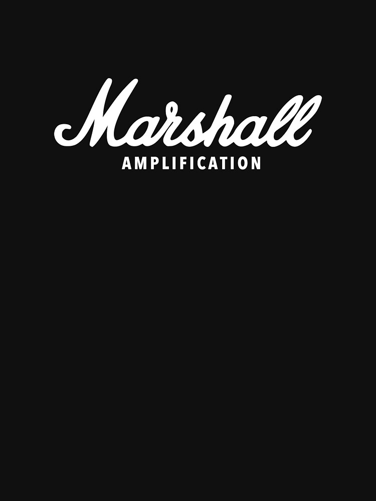 "Marshall Amp Classic " Tshirt for Sale by Christyronnie Redbubble