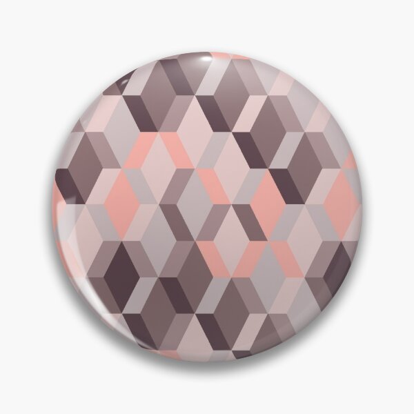 Item preview, pink brown geometric design designed and sold by EK EXCLUSIVE.