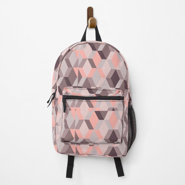 Item preview, pink brown geometric design designed and sold by EK EXCLUSIVE.