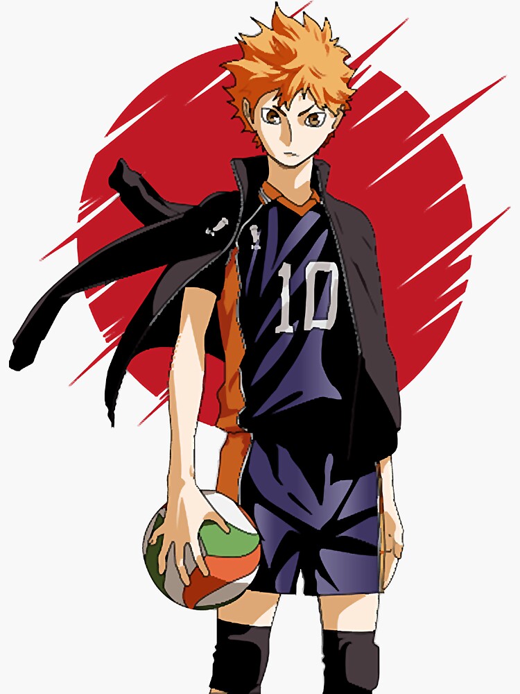 Haikyuu Hinata Sticker For Sale By Earnhart02 Redbubble 4351