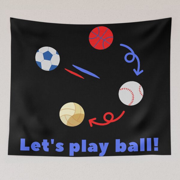Item preview, Let's play ball designed and sold by Tropium-Designs.