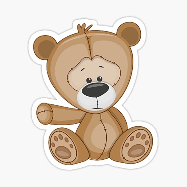 "Cute Baby Bear" Sticker for Sale by shadowwalker214 Redbubble