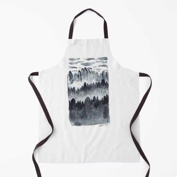 Item preview, Misty forest on a hill designed and sold by Adca-art.