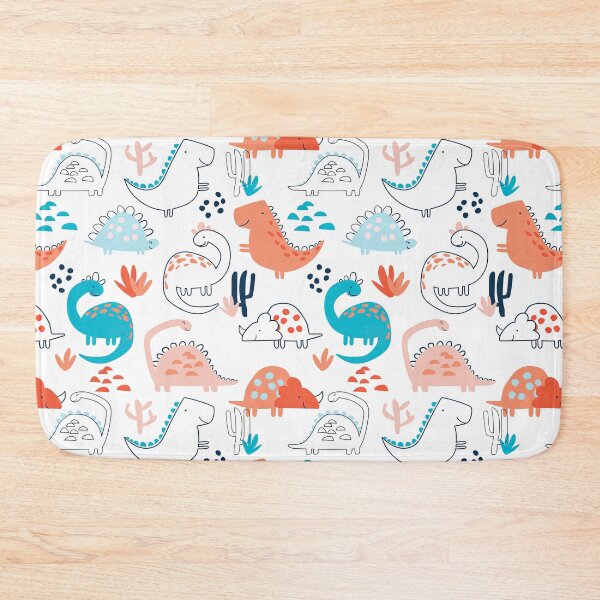 Item preview, Dinosaur Seamless Pattern, Dinosaur Seamless Pattern Design designed and sold by graphic-genie.