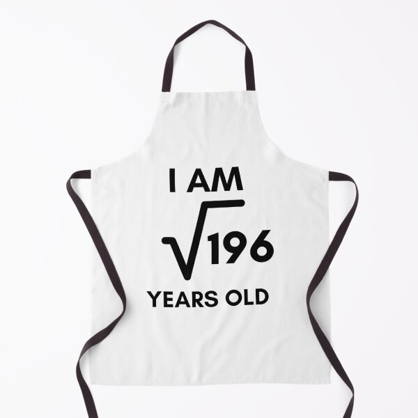 Aperçu de l'œuvre Racine carrée 196, 14 ansฺ Chemise cadeau d'anniversaire créée et vendue par GBB1995.