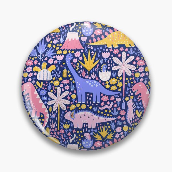 Item preview, Colorful Dinosaur Seamless Pattern, Dinosaur Seamless Pattern Design designed and sold by graphic-genie.