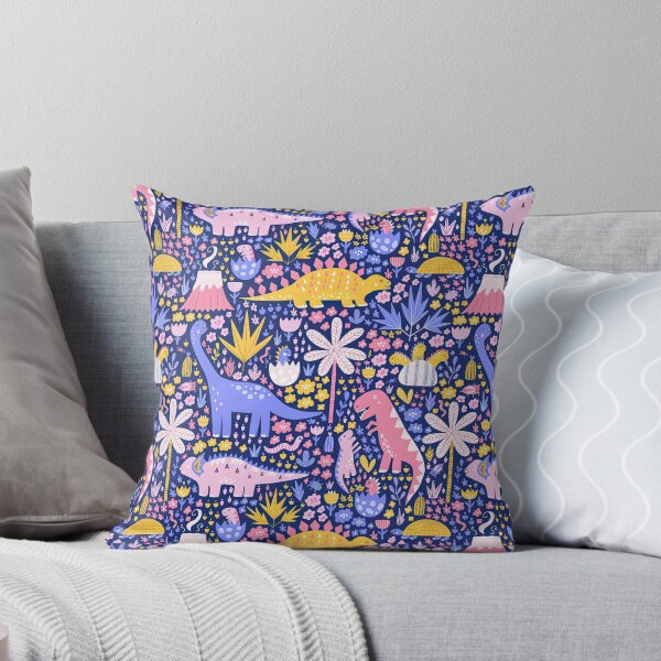 Item preview, Colorful Dinosaur Seamless Pattern, Dinosaur Seamless Pattern Design designed and sold by graphic-genie.