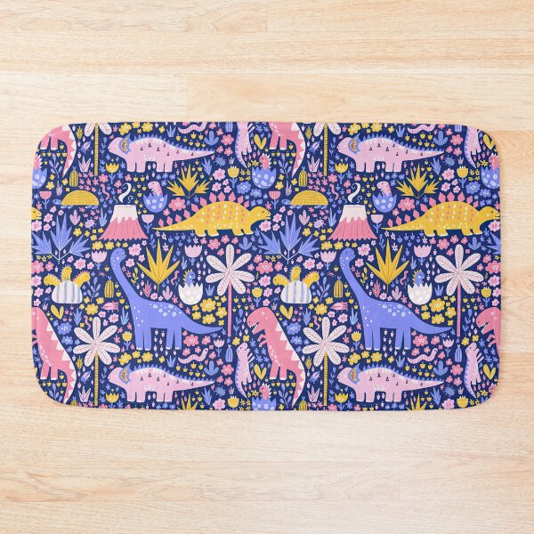 Item preview, Colorful Dinosaur Seamless Pattern, Dinosaur Seamless Pattern Design designed and sold by graphic-genie.