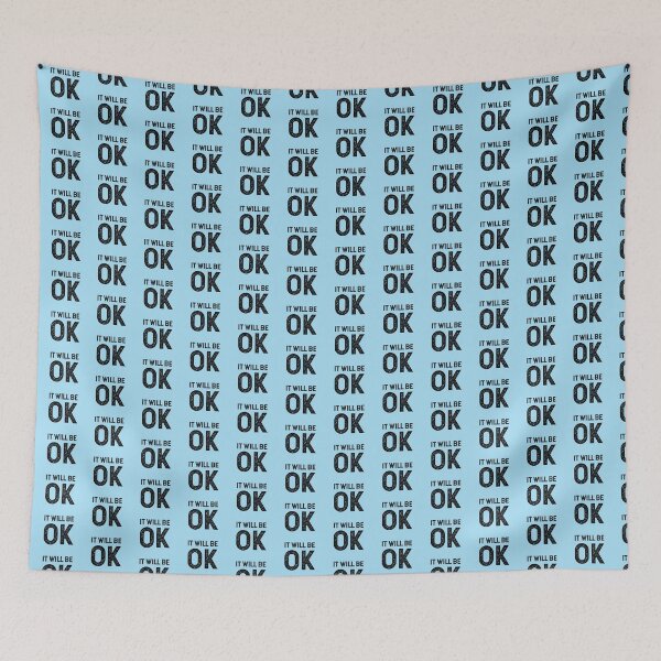 Item preview, It Will Be OK (black version) designed and sold by dass-art.